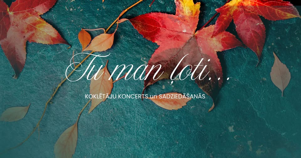 Kokļu grupas "Vasarā" rudens koncerts Ogresgrīvas pusmuižā