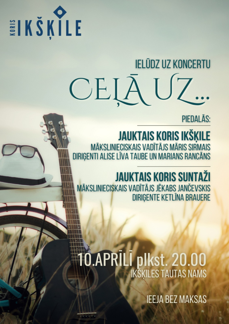 Jaukto koru “Ikšķile” un “Suntaži” koncerts “Ceļā uz…” Ikšķilē