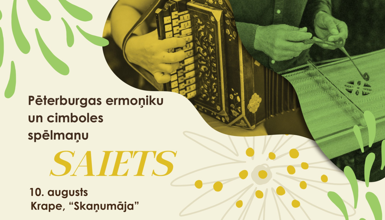 Pēterburgas ermoņiku un cimboļu spēles meistaru saiets Krapē