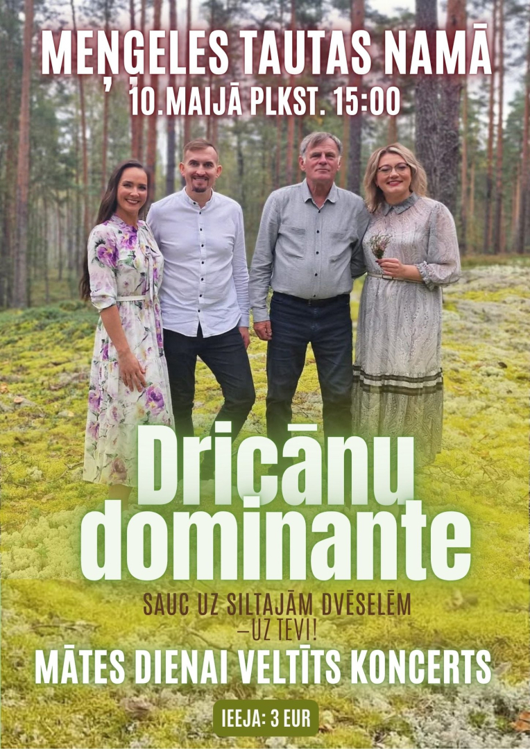 Māmiņdienas koncerts Meņģelē