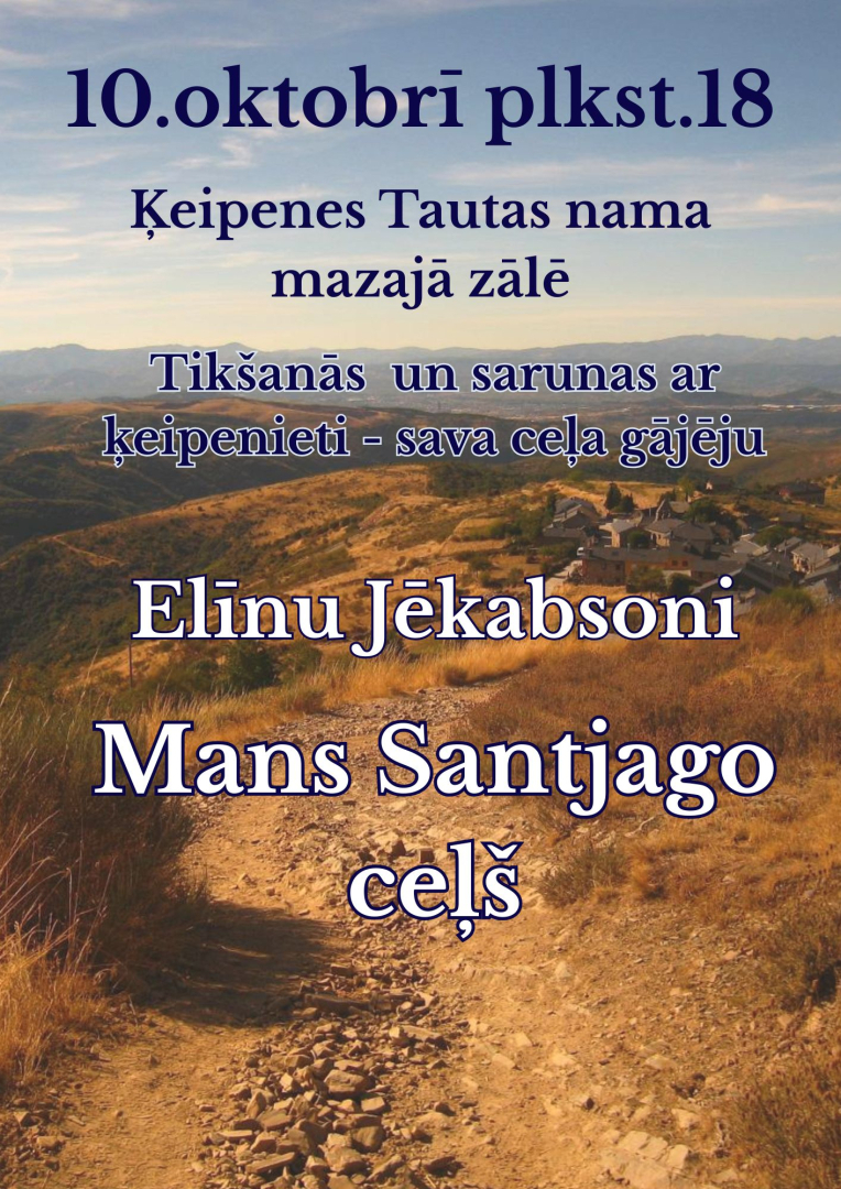Tikšanās un sarunas ar ķeipenieti - sava ceļa gājēju Elīnu Jēkabsoni Ķeipenē