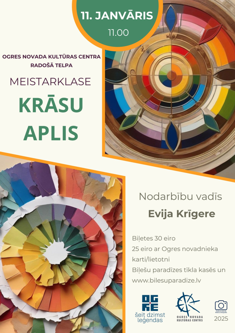 Meistarklase KRĀSU APLIS Ogrē