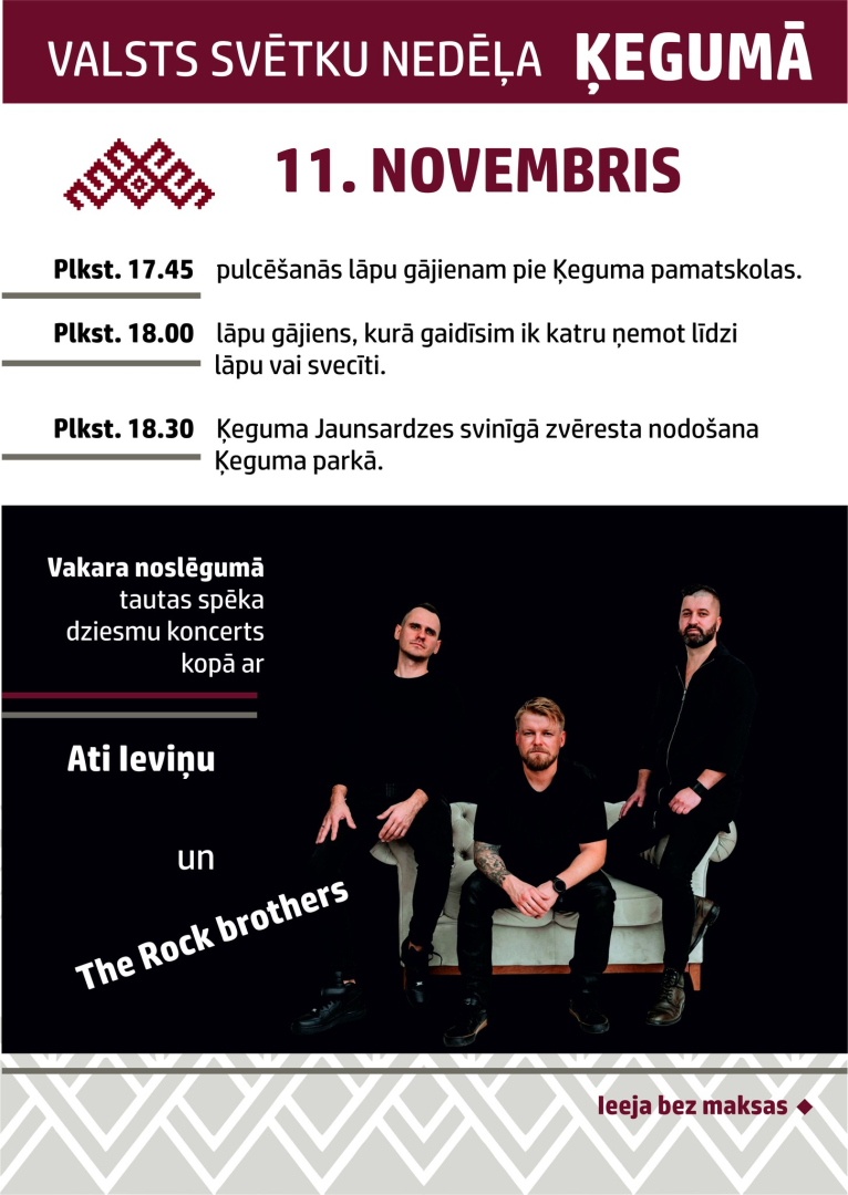 LĀČPLĒŠA DIENA ĶEGUMĀ