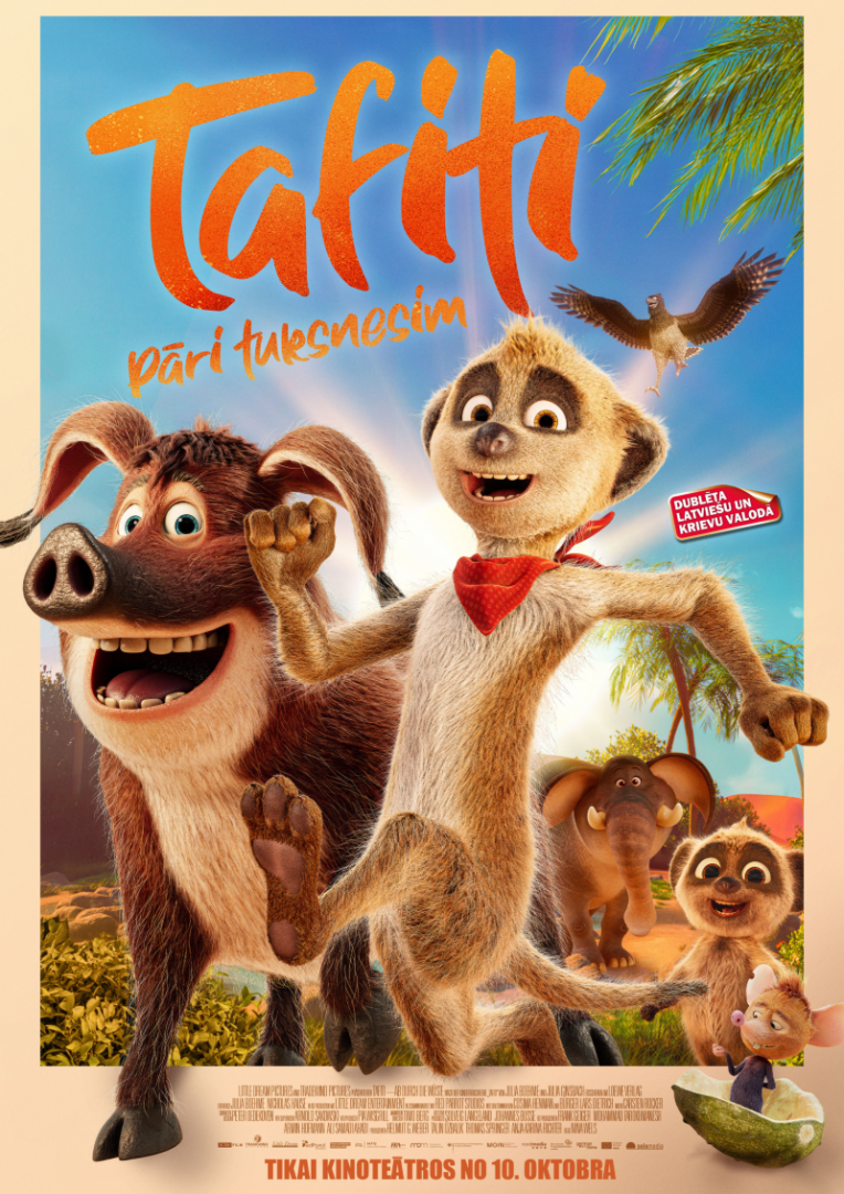 Animācijas filma Tafiti - Pāri tuksnesim Ogrē 
