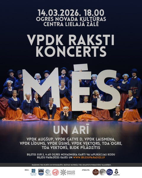 Vidējās paaudzes deju kolektīva RAKSTI koncerts MĒS Ogrē