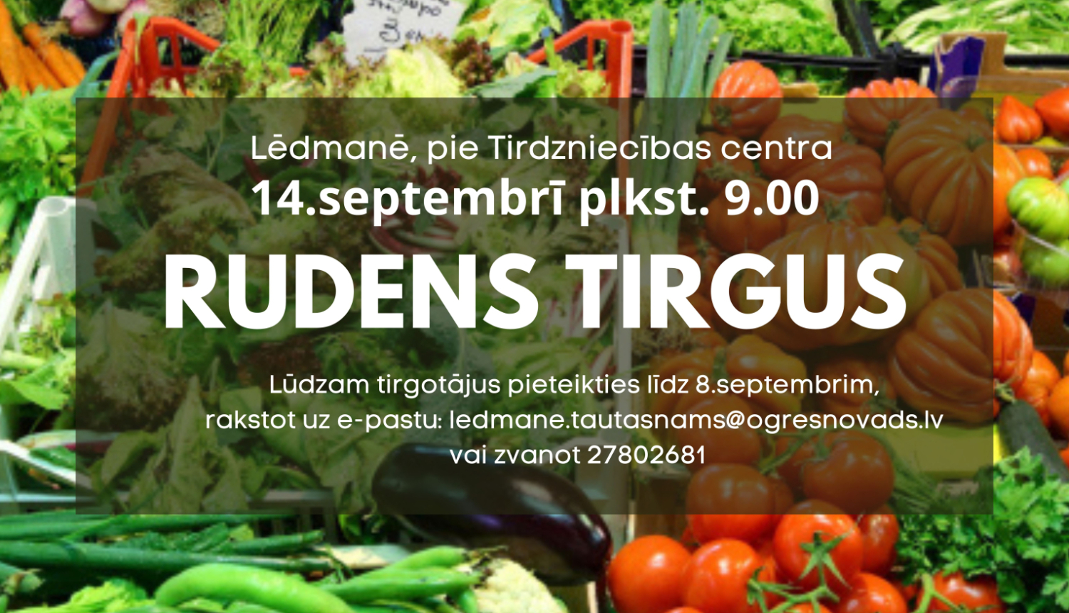 Rudens tirgus Lēdmanē 