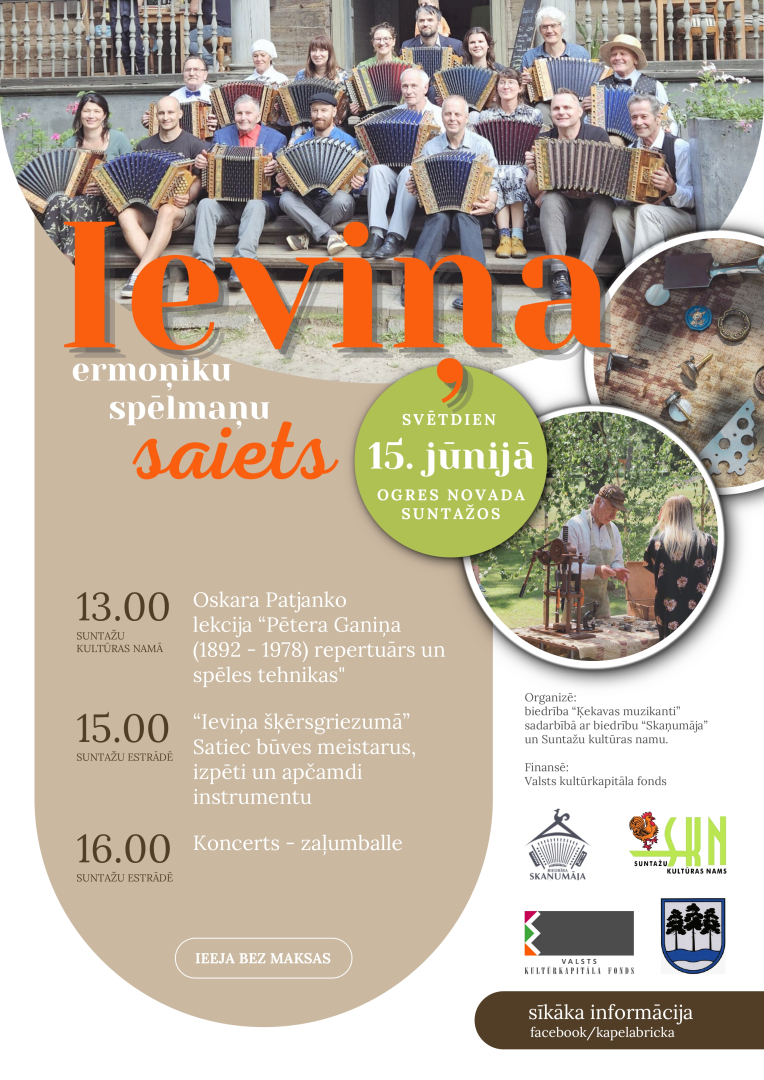 9. ieviņa ermoņiku spēlmaņu saiets Suntažos