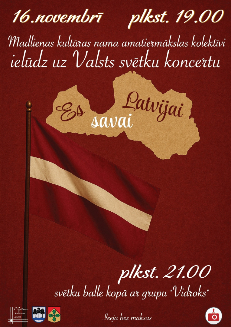 Valsts svētku koncerts Madlienā