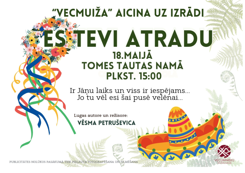 Izrāde ES TEVI ATRADU Tomē