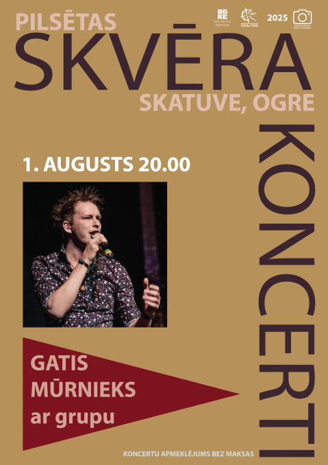 SKVĒRA KONCERTI | GATIS MŪRNIEKS ar grupu Ogrē