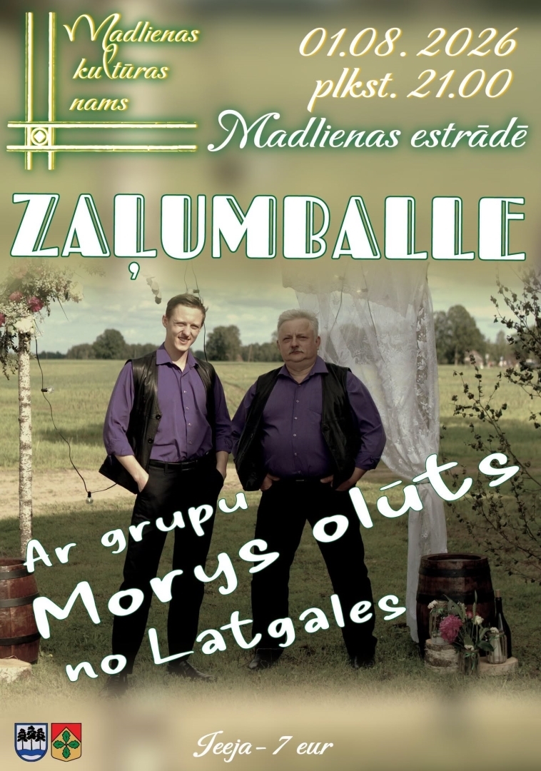 Kapusvētku zaļumballe kopā ar grupu “Morys olūts” Madlienā