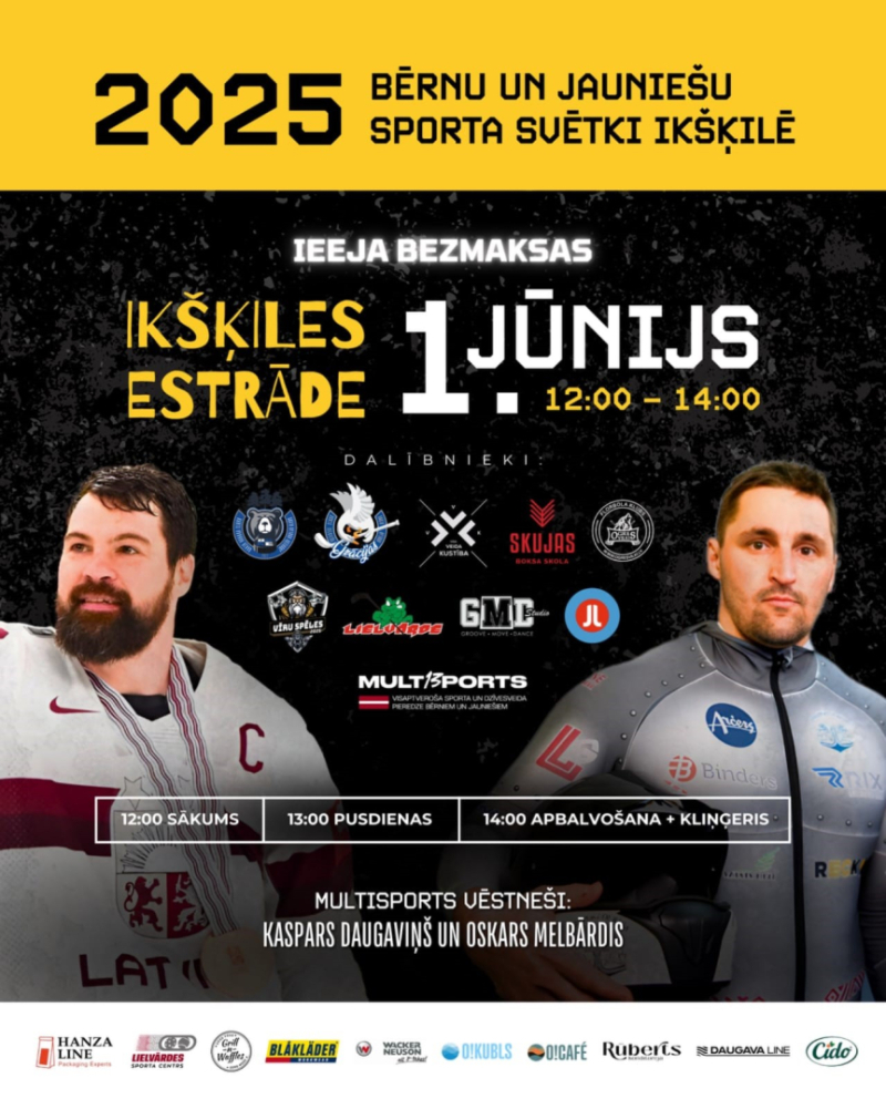 Bērnu un jauniešu sporta svētki Ikšķilē