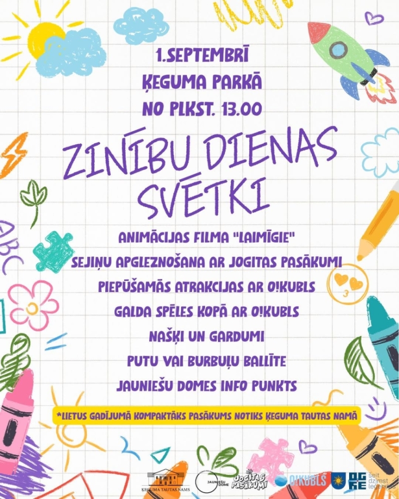 Zinību dienas svētki Ķegumā
