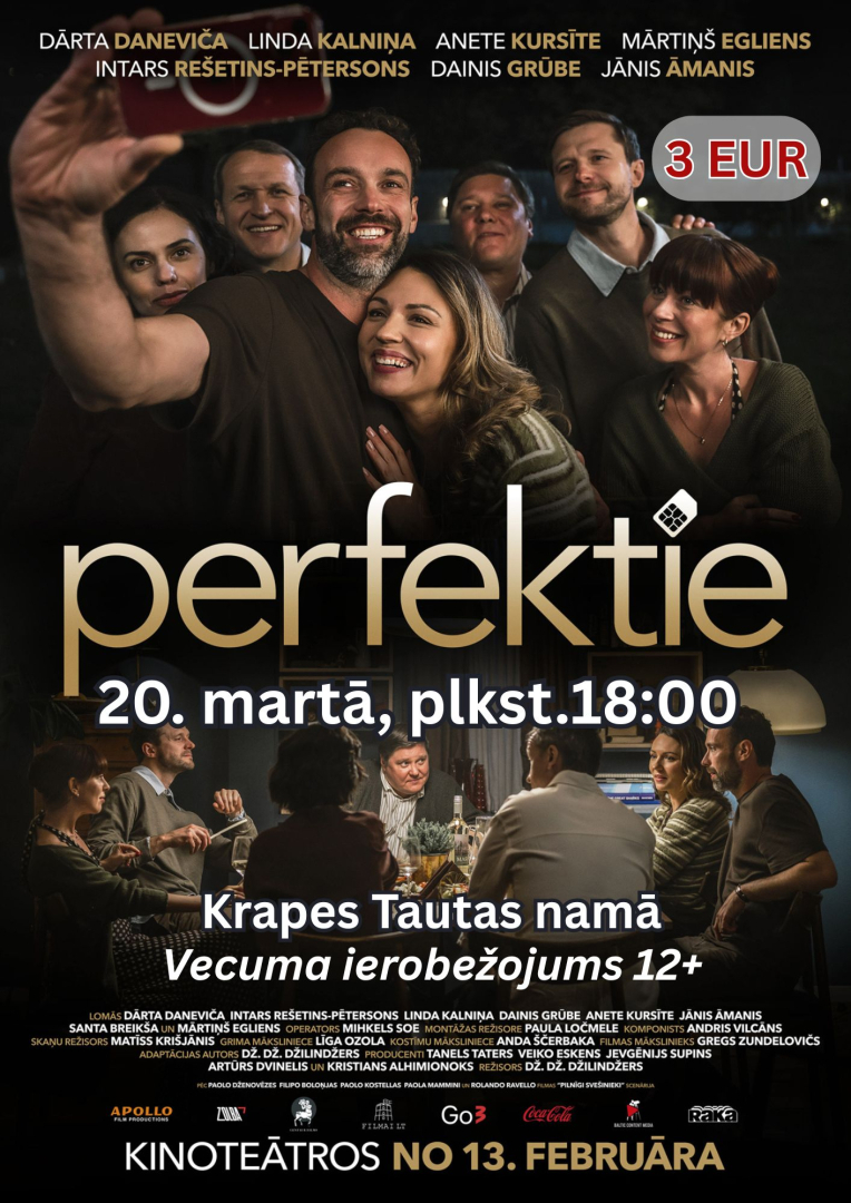 Filma “Perfektie” Krapē