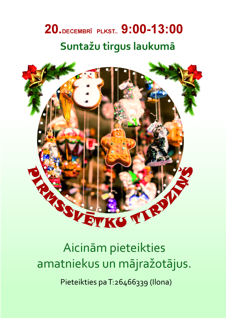 Pirmssvētku tirdziņš Suntažos