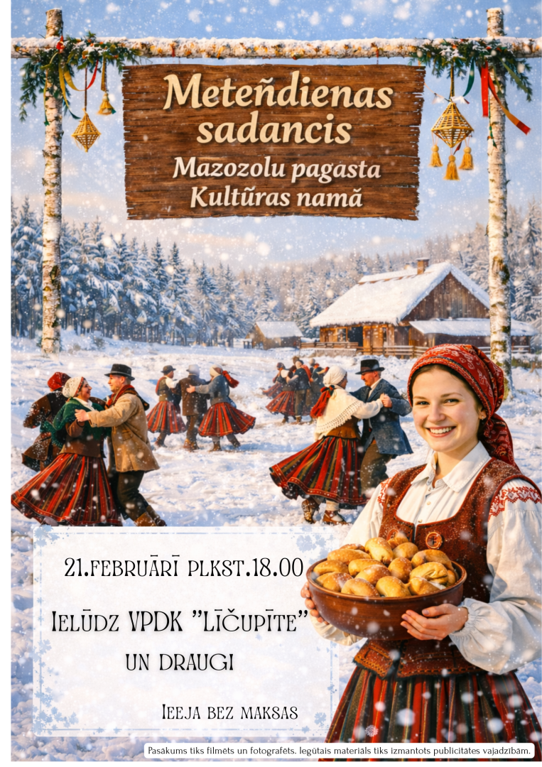 Meteņdienas sadancis Mazozolos