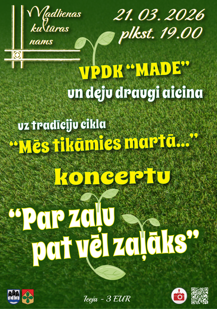 Sadancis “Par zāli pat vēl zaļāks” Madlienā