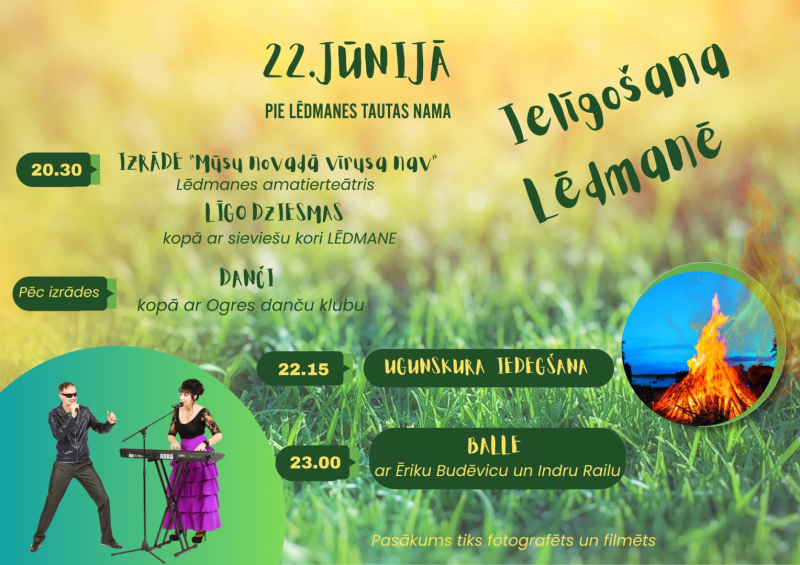 Ielīgošanas vakars Lēdmanē