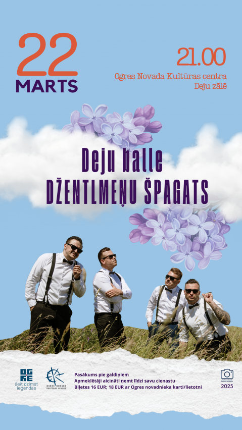 Deju balle DŽENTLMEŅU ŠPAGATS Ogrē