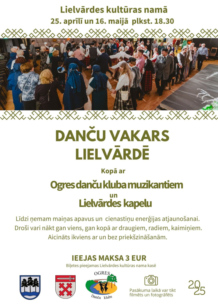 Danču vakars Lielvārdē