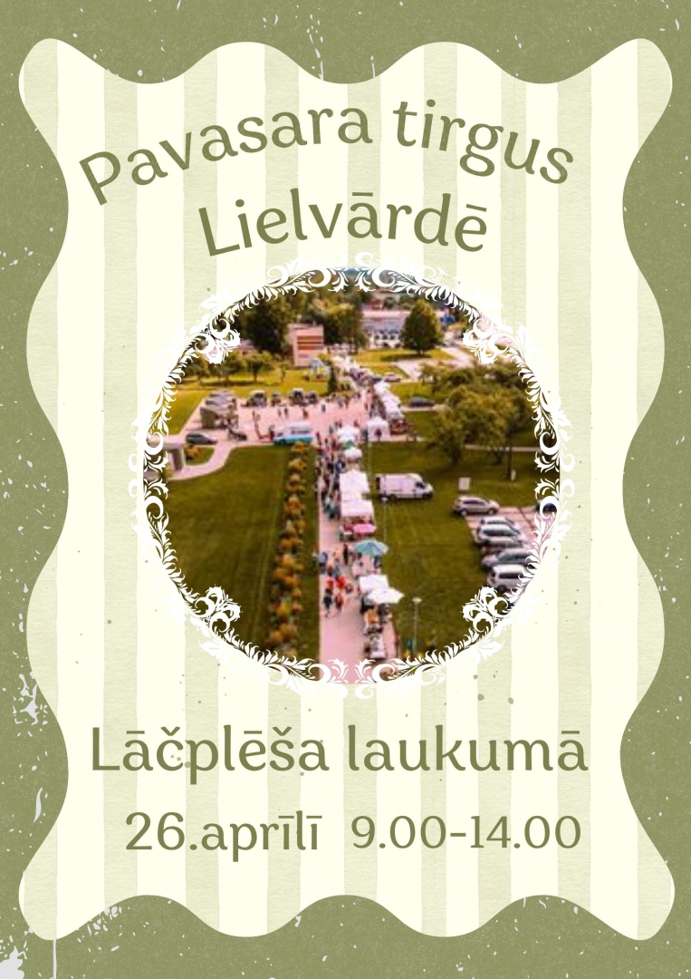 Pavasara tirgus Lielvārdē