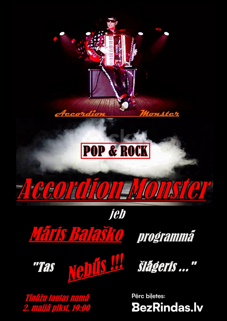 Koncertprogramma “Tas nebūs šlāgeris…” Tīnūžos