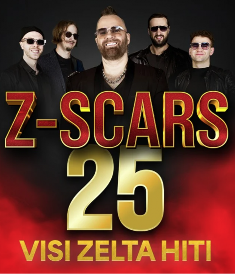 Z-SCARS 25 gadu jubilejas koncerts