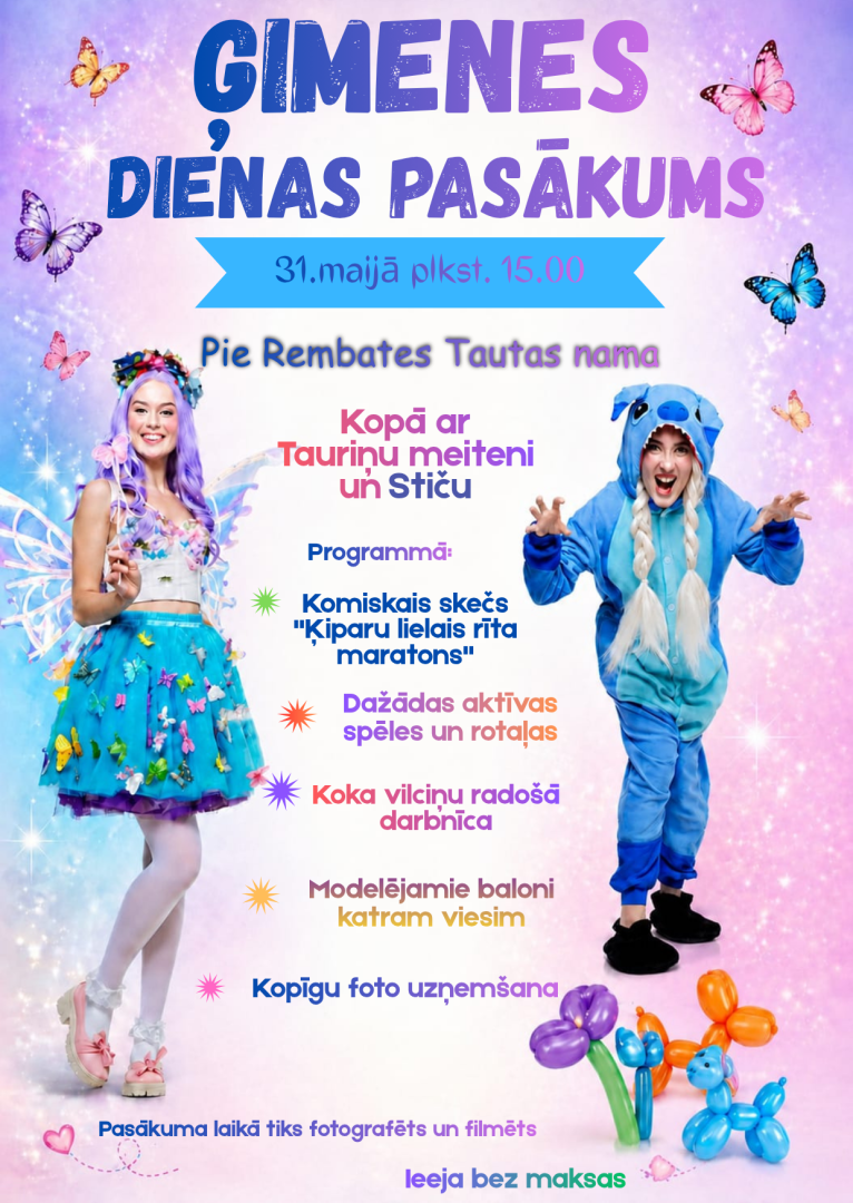 Ģimenes dienas pasākums Rembatē