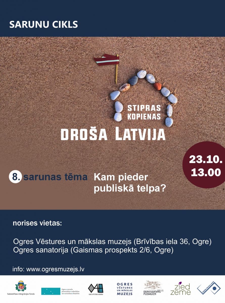 Diskusija "Kam pieder publiskā telpa?"