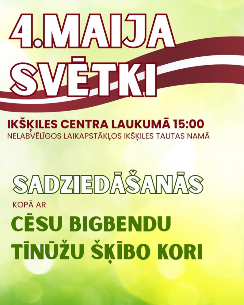 4. maija svētki Ikšķilē
