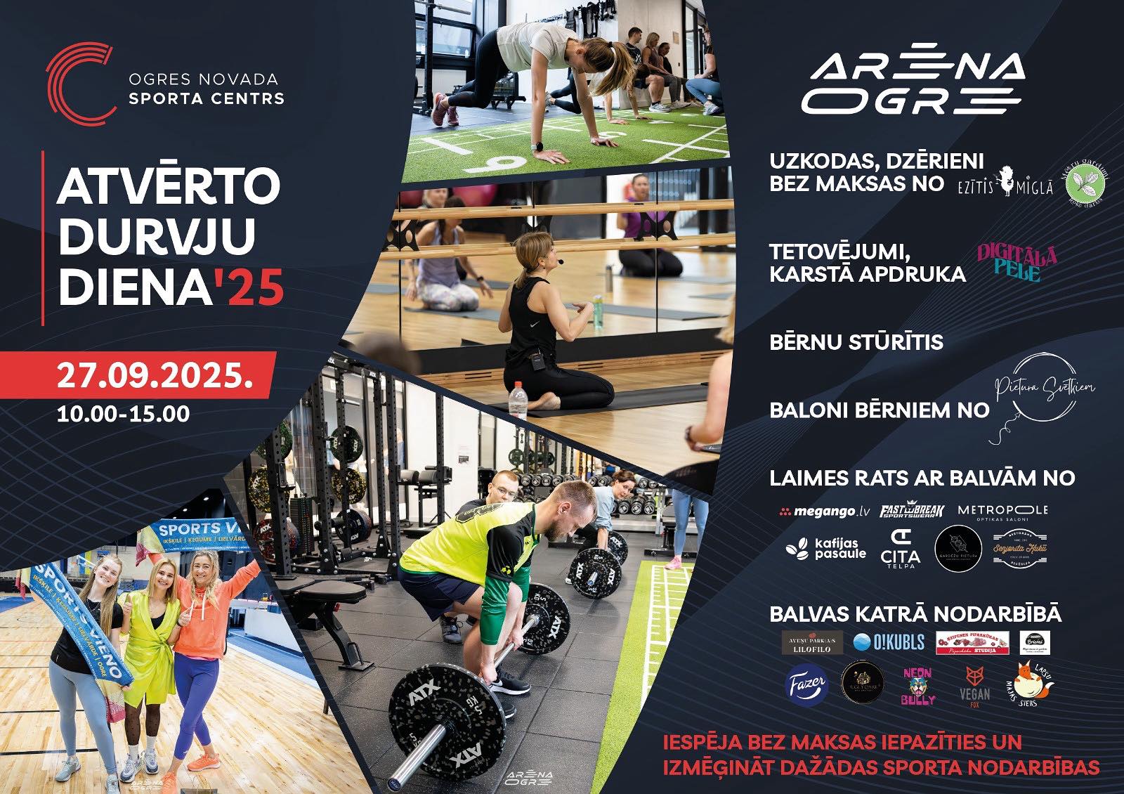 Atvērto durvju diena '25 sporta arēnā "Ogre"