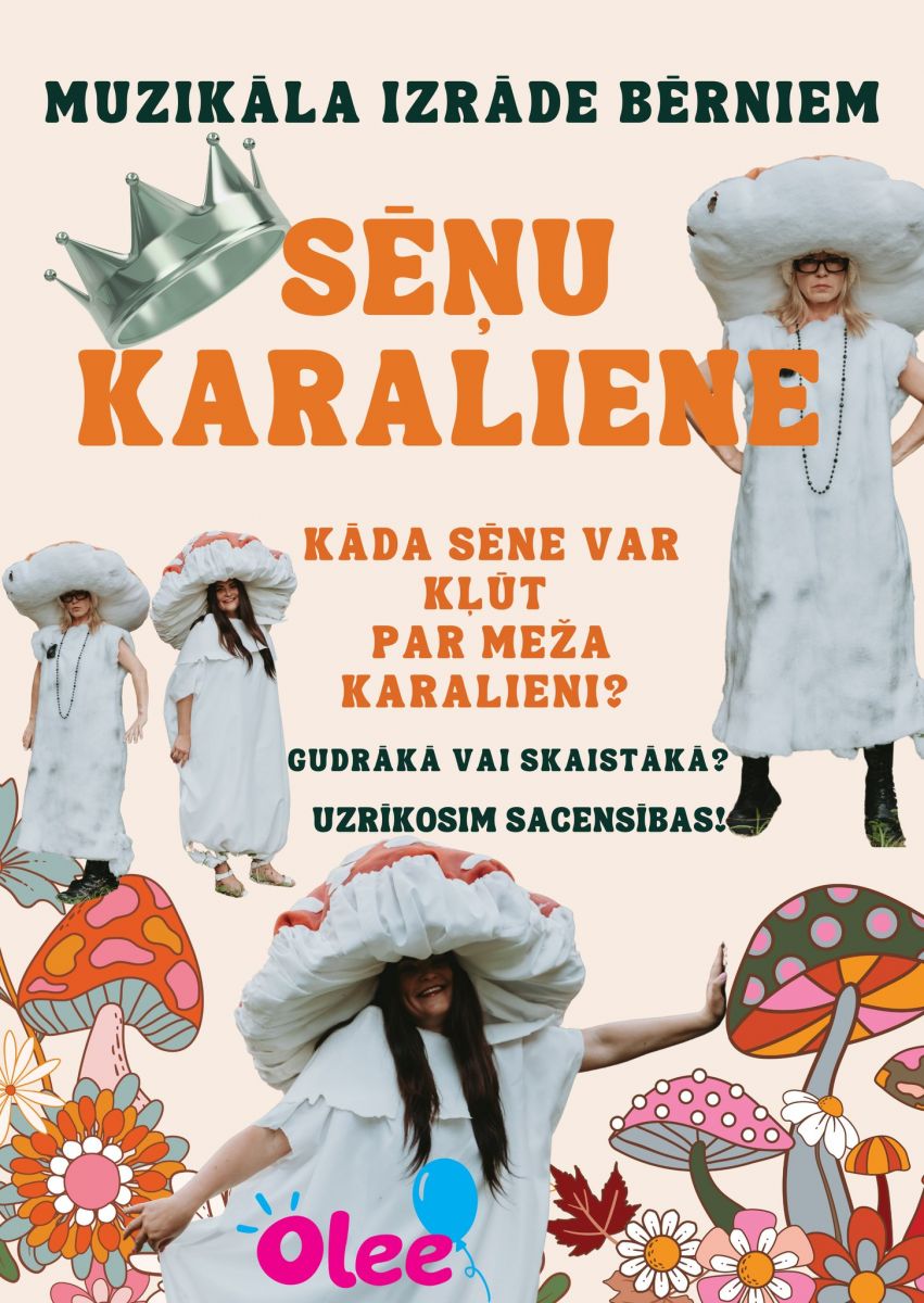 Izrāde bērniem SĒŅU KARALIENE Ķegumā