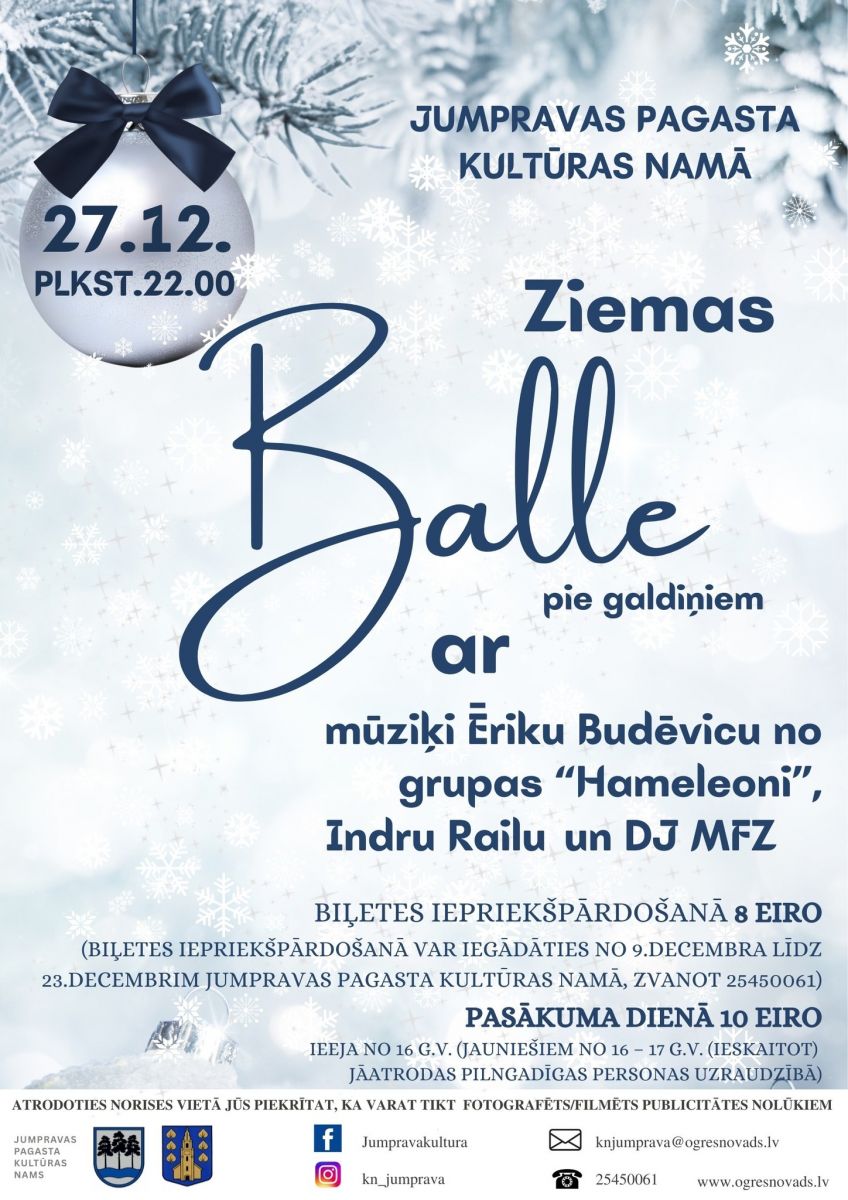 Ziemas balle Jumpravā 