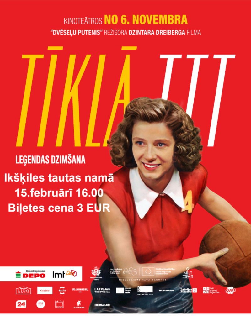 Spēlfilma “Tīklā TT. Leģendas dzimšana” Ikšķilē