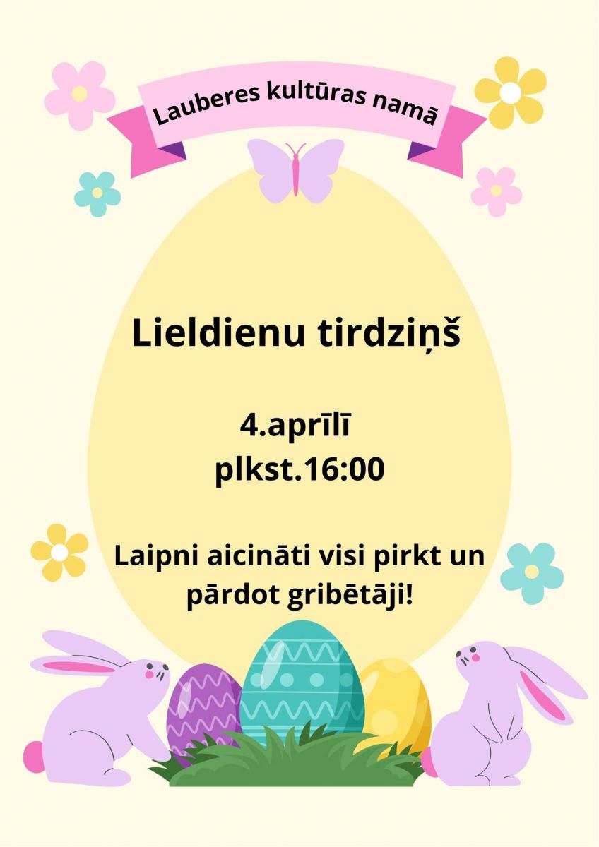 Lieldienu tirdziņš Lauberē