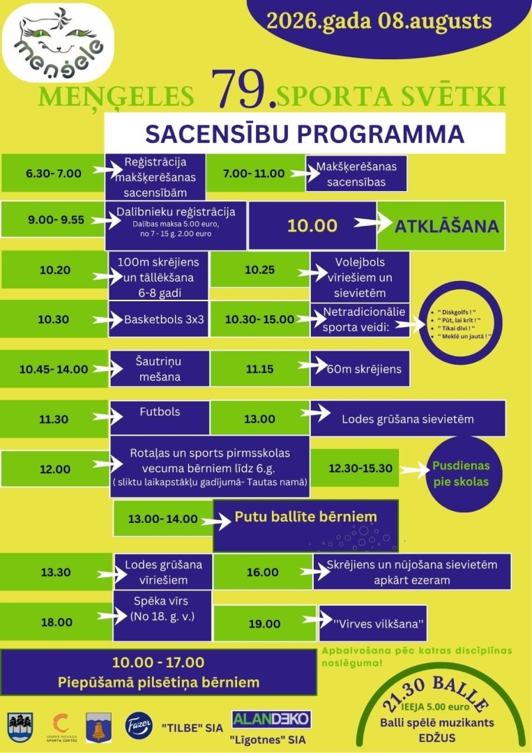 Meņģeles 79.sporta svētki