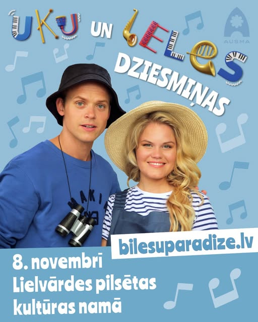 Koncerts UKU UN LELES DZIESMIŅAS Lielvārdē