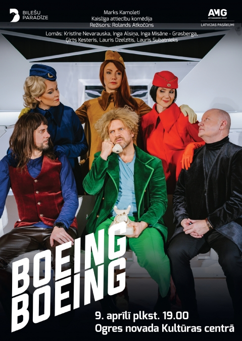 Komēdija BOEING, BOEING! Ogrē