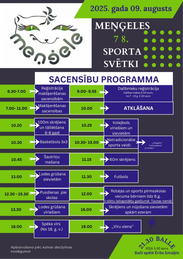 Meņģeles 78. sporta svētki