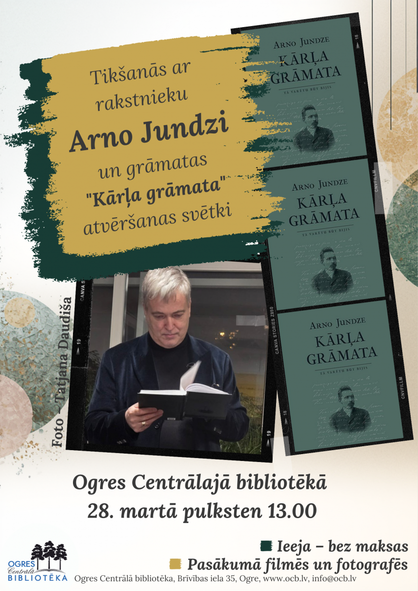 Arno Jundzes grāmatas "Kārļa grāmata" atvēršanas svētki