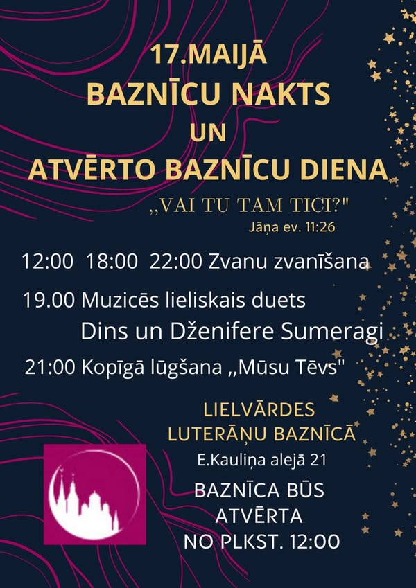"Baznīcu nakts" un "Atvērto baznīcu diena"