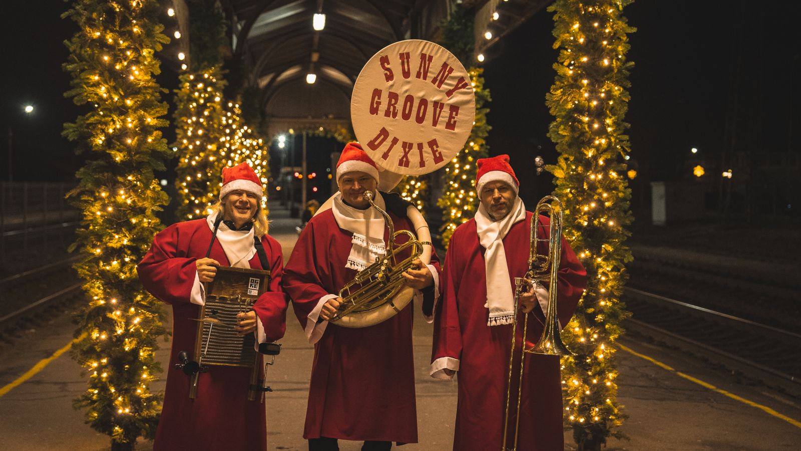 Ziemassvētku Muzikālais vilciens aicina doties svētku noskaņu notvert  Ogres novadā