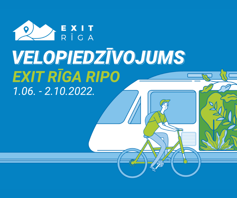 Exit Rīga Ripo - vasaras velopiedzīvojums