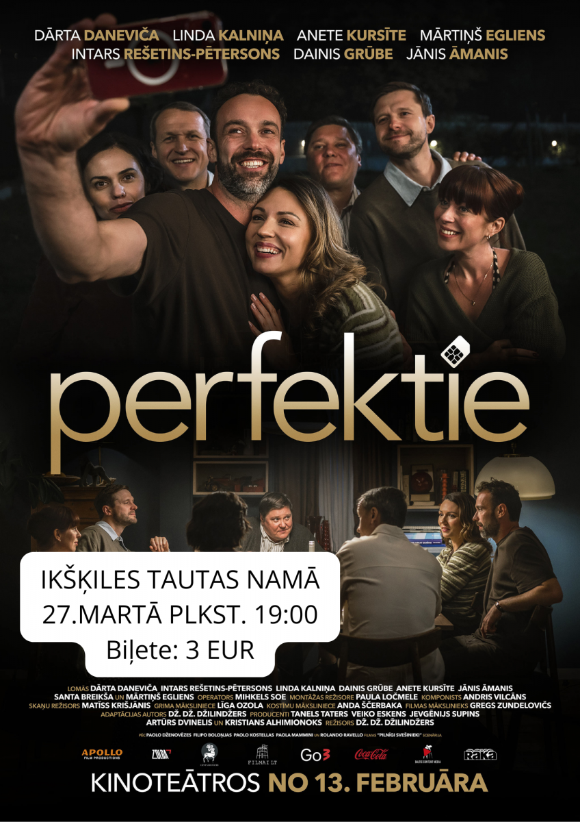 Režisora Dž. Dž. Džilindžera filma “Perfektie”