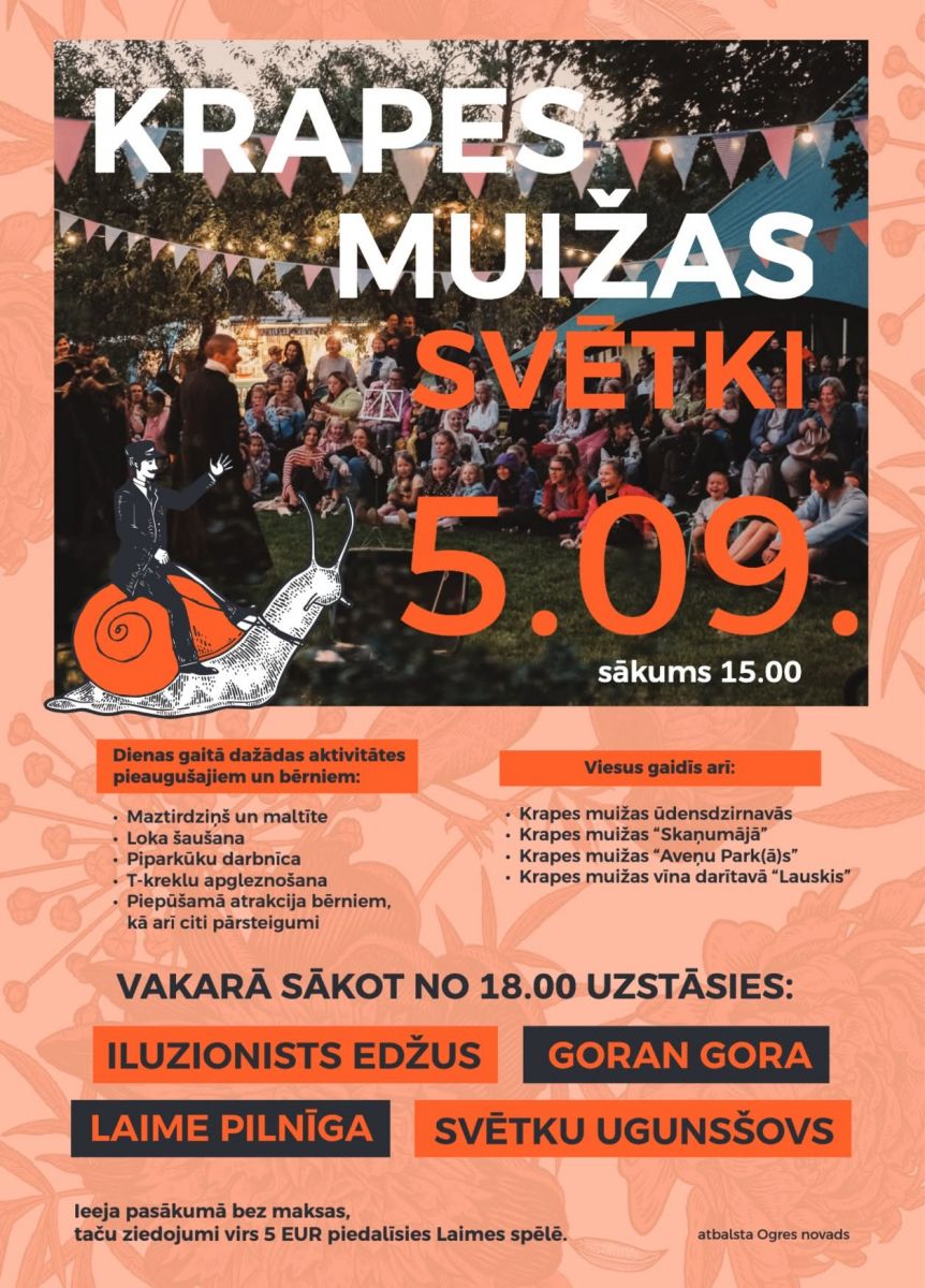 Krapes muižas svētki 2026