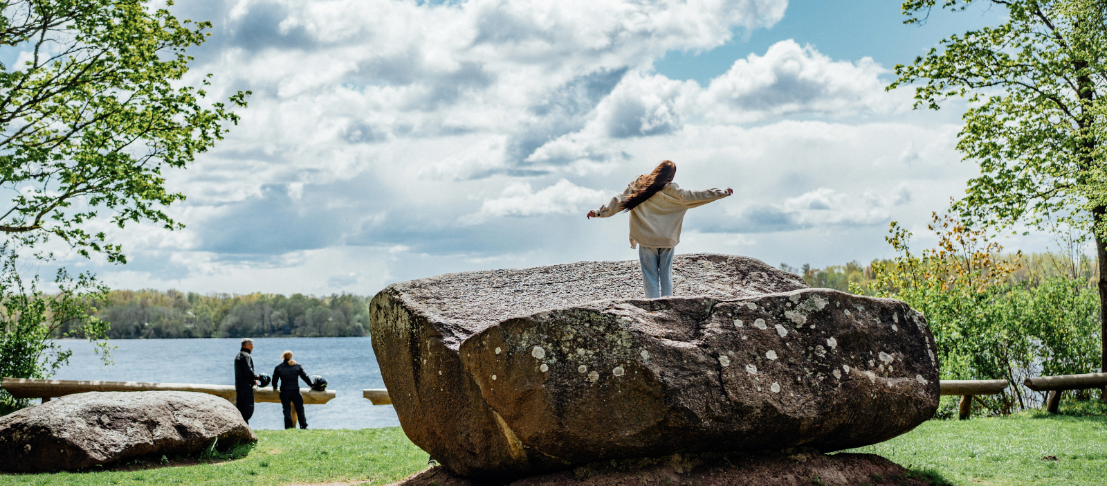 Lielvārdes parks vasara