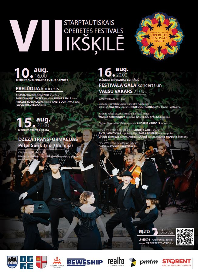 VII Starptautiskais Operetes festivāls Ikšķilē