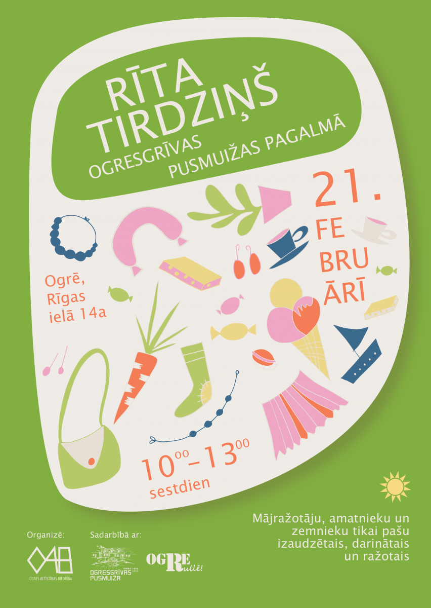 Rīta tirdziņš Ogresgrīvas pusmuižā