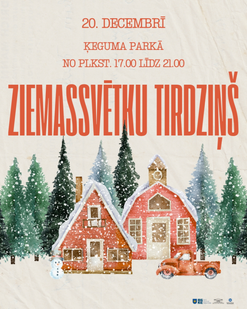 Ziemassvētku tirdziņš Ķeguma parkā