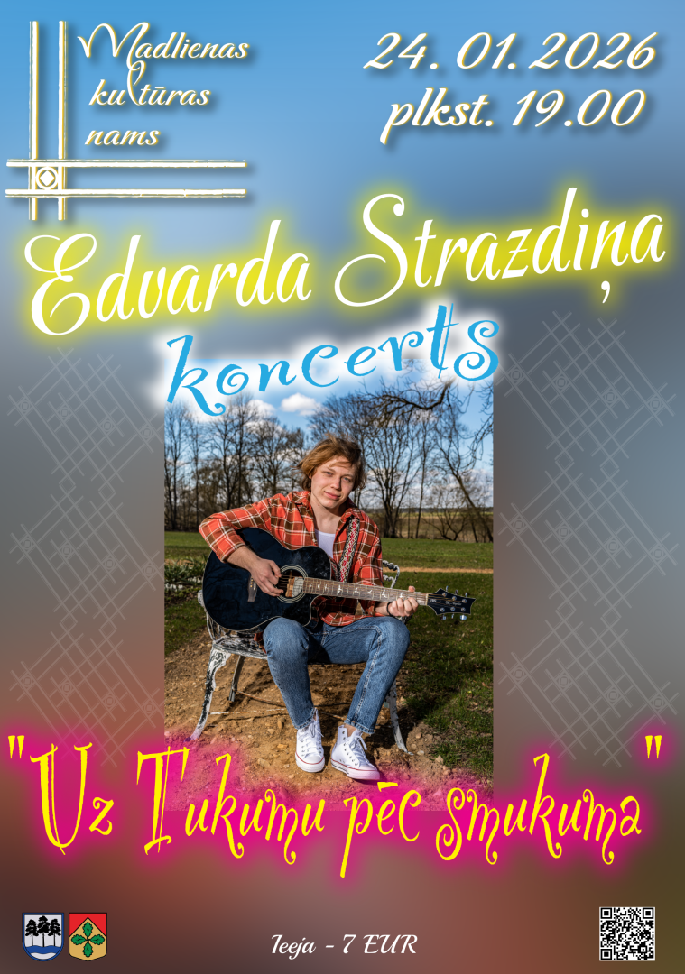 Edvarda Strazdiņa koncerts “Uz Tukumu pēc smukuma” Madlienā